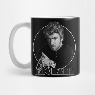 Retro George Michael 80s Icon Tribute Mug